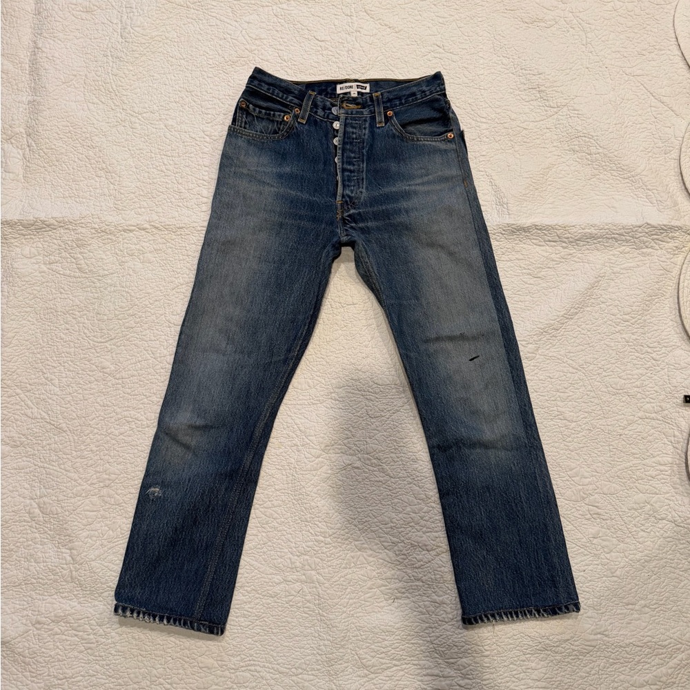 Re/done Levi Sz 24 inseam 27" - Picture 1 of 8